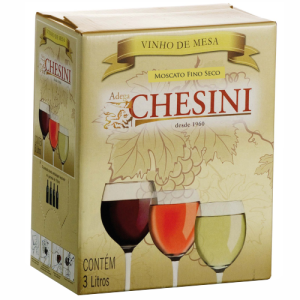 Vinho Chesini Vinho Moscato Bag in Box 3 L