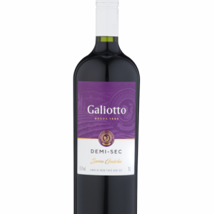 Vinho Galiotto Tinto Demi Sec 1 L