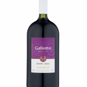 Vinho Galiotto Tinto Demi Sec 2 L