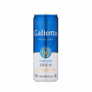 Vinho Galiotto Tinto Seco 355 ML