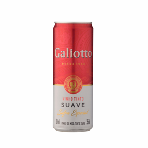 Vinho Galiotto Tinto Suave 355 ML